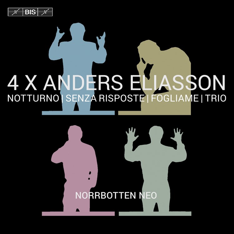 Konvolut CD-skiva 4 x Anders Eliasson