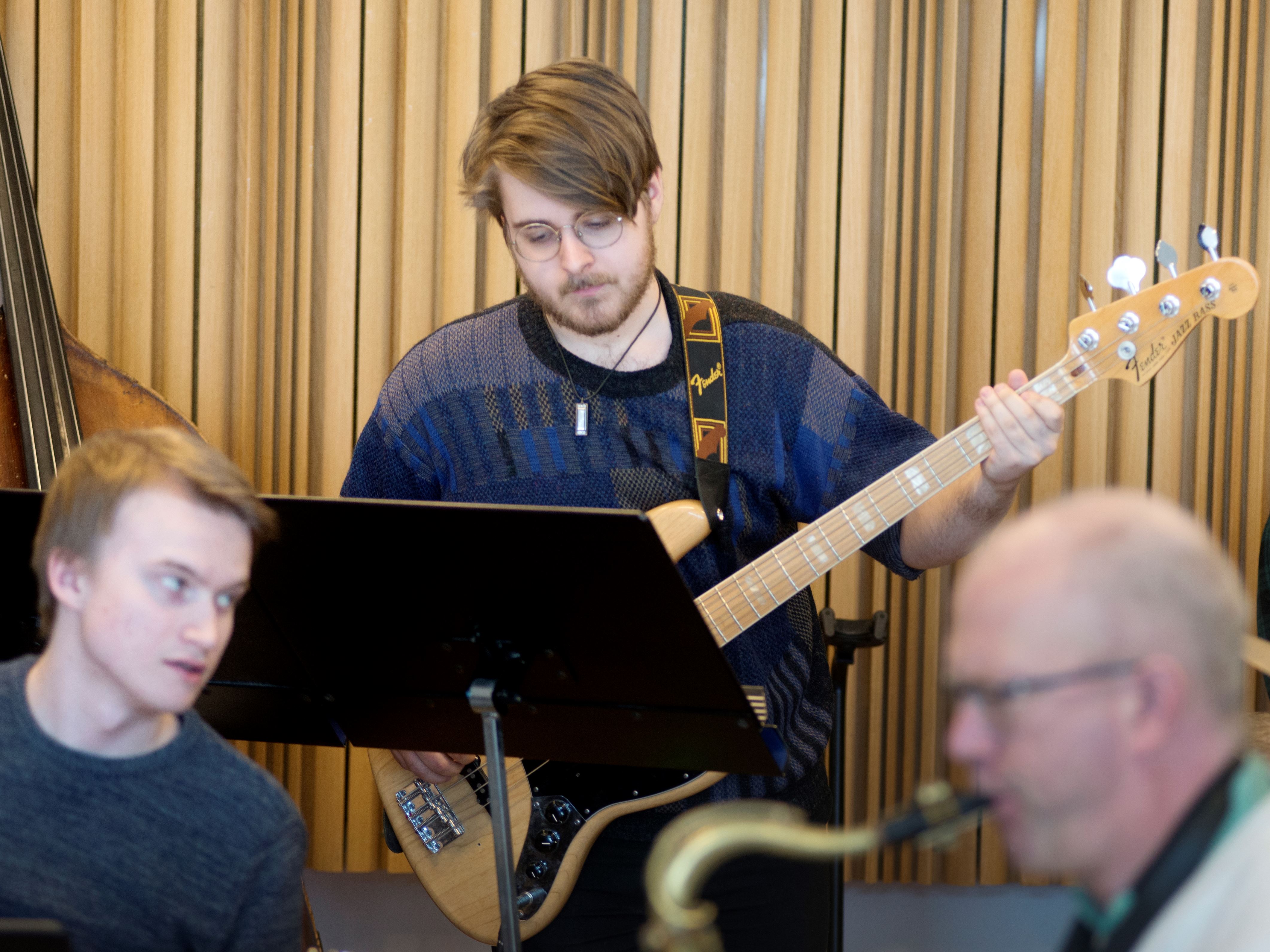Musiker i AYJO och Norrbotten Big Band