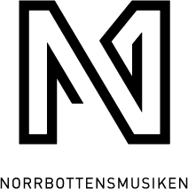 Norrbottensmusikens logotype, svart med text (1)