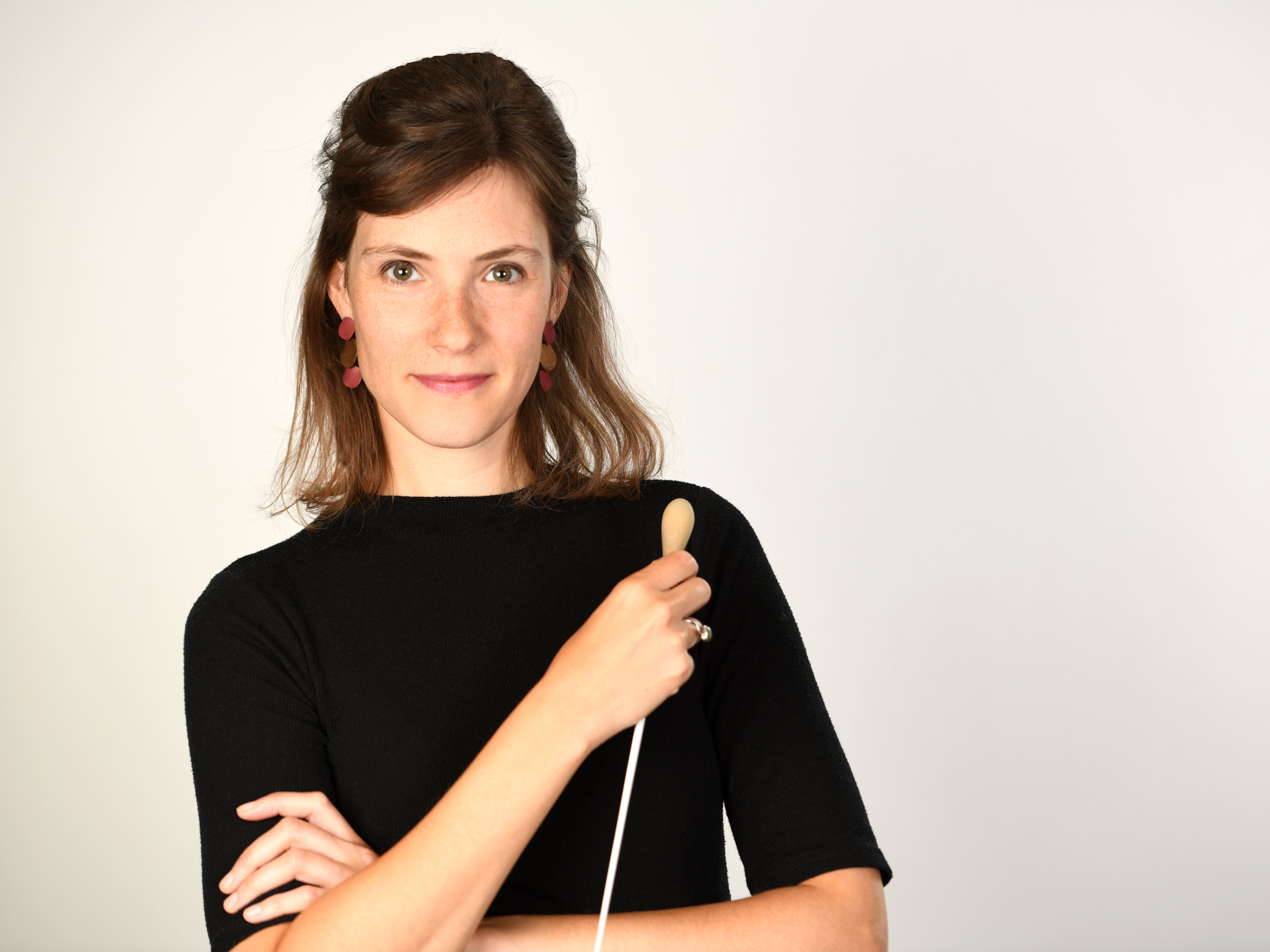 Bild på dirigenten Chloé van Soeterstède