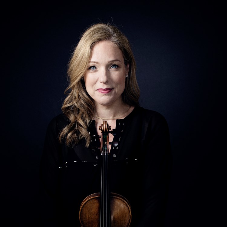 Porträttbild av violinisten Isabelle van Keulen