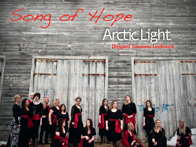 Bild på omslaget av CD-skivan Song of Hope